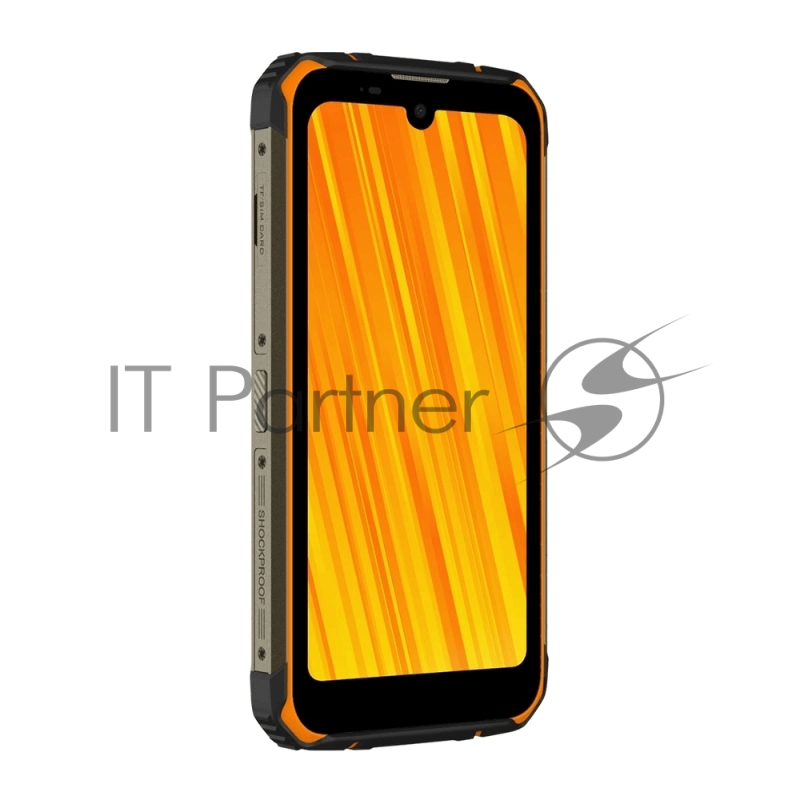 Смартфон Doogee Doogee S59 Pro Fire Orange, 5.71” 720 x 1520 пикселей, 2.0GHz, 8 Core, 4GB RAM, 128GB, up to 256GB flash, 16 МП+8МП+ 8 МП + 2 МП/16Mpix, 2 Sim, 2G, 3G, LTE, BT v5.0, Wi-Fi, NFC, GPS, Type-C, 10050 мА·ч, Android 10, 340 г, 161 ммx80.2