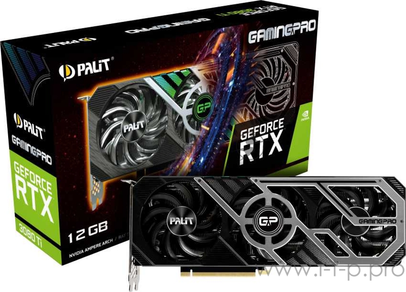 Видеокарта PCIE16 RTX3080TI 12GB RTX3080TI GAMINGPRO 12G PALIT