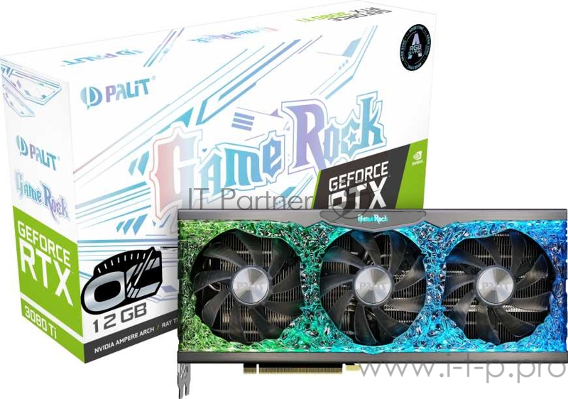 Видеокарта PCIE16 RTX3080TI 12GB RTX3080TI GAMEROCKOC 12G PALIT