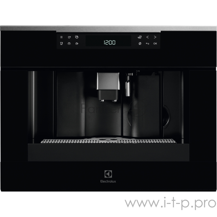 Встраиваемая кофемашина ELECTROLUX Встраиваемая кофемашина ELECTROLUX/ Кофе-машина автоматическая, сенсорное управление, цвет черный,нерж.cталь