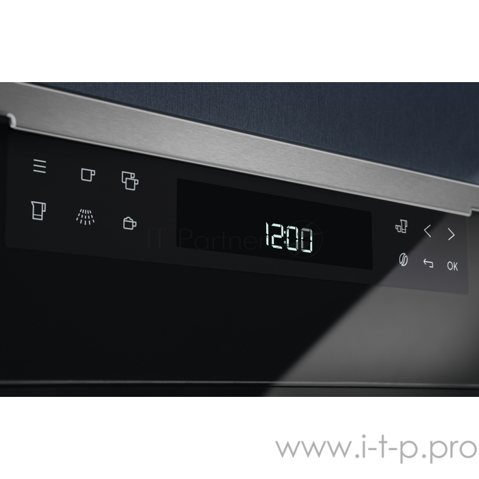 Встраиваемая кофемашина ELECTROLUX Встраиваемая кофемашина ELECTROLUX/ Кофе-машина автоматическая, сенсорное управление, цвет черный,нерж.cталь