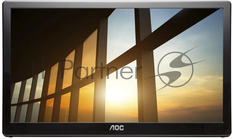 Монитор AOC 15.6 Style I1659FWUX черный IPS LED 7ms 16:9 HDMI матовая 700:1 220cd 160гр/160гр 1920x1080 D-Sub FHD 2.7кг