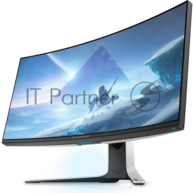 Монитор Alienware AW3821DW, 37.5, FIPS, 3840x1600at 144Hz, 21:9, 450cd/m2, 1000:1, 178/178, HAS, 2*HDMI, DP, 5xUSB 3.2, Alien FX Lightning, G-Sync, Silver, 95% DCI-P3, 3 Y