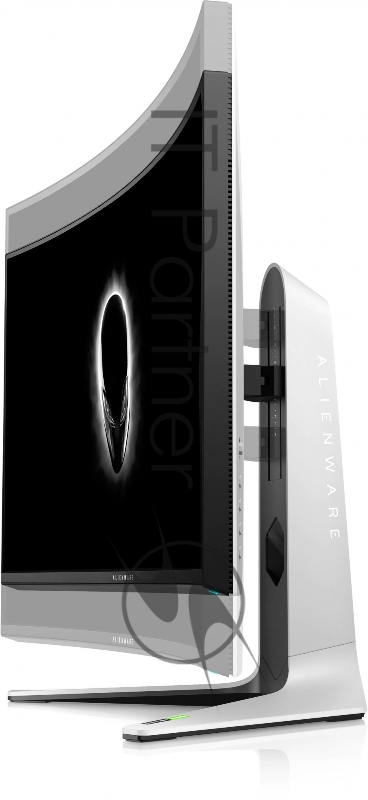 Монитор Alienware AW3821DW, 37.5, FIPS, 3840x1600at 144Hz, 21:9, 450cd/m2, 1000:1, 178/178, HAS, 2*HDMI, DP, 5xUSB 3.2, Alien FX Lightning, G-Sync, Silver, 95% DCI-P3, 3 Y