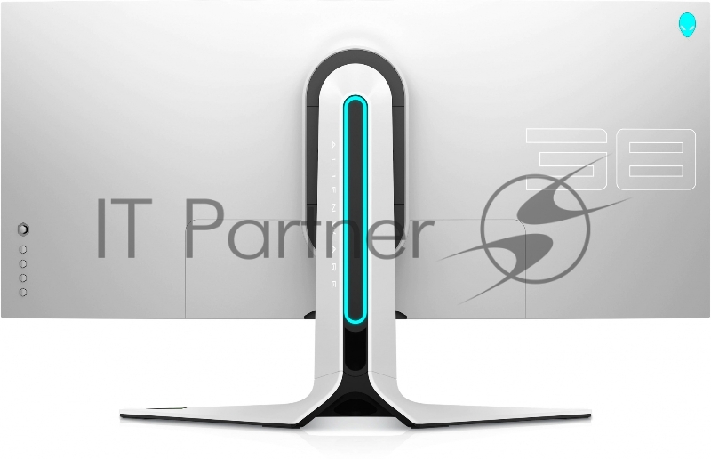 Монитор Alienware AW3821DW, 37.5, FIPS, 3840x1600at 144Hz, 21:9, 450cd/m2, 1000:1, 178/178, HAS, 2*HDMI, DP, 5xUSB 3.2, Alien FX Lightning, G-Sync, Silver, 95% DCI-P3, 3 Y