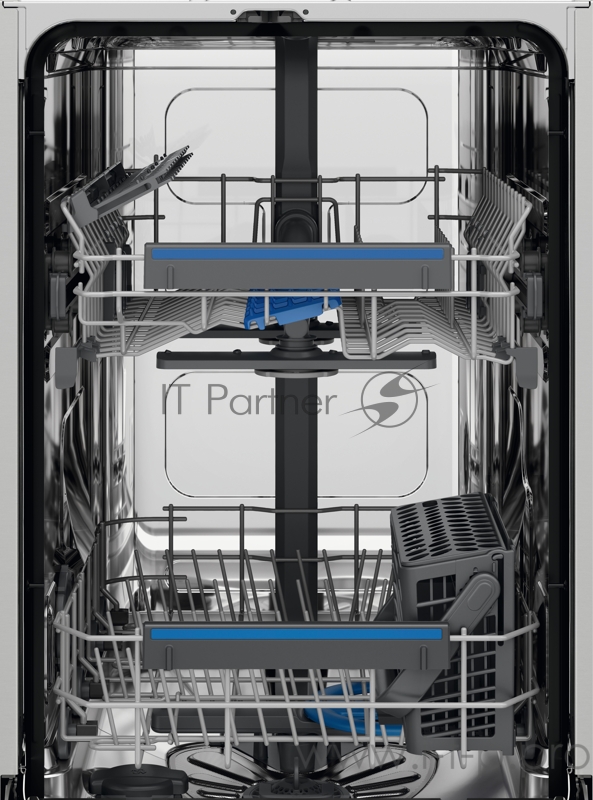 Посудомоечные машины ELECTROLUX Посудомоечные машины ELECTROLUX/ Отдельностоящая узкая посудомоечная машина, белого цвета, 9 комплектов, электронное управление с дисплеем, 8 программ: Предварительное ополаскивание, Быстрая 30мин, Быстрая 60мин, Станд