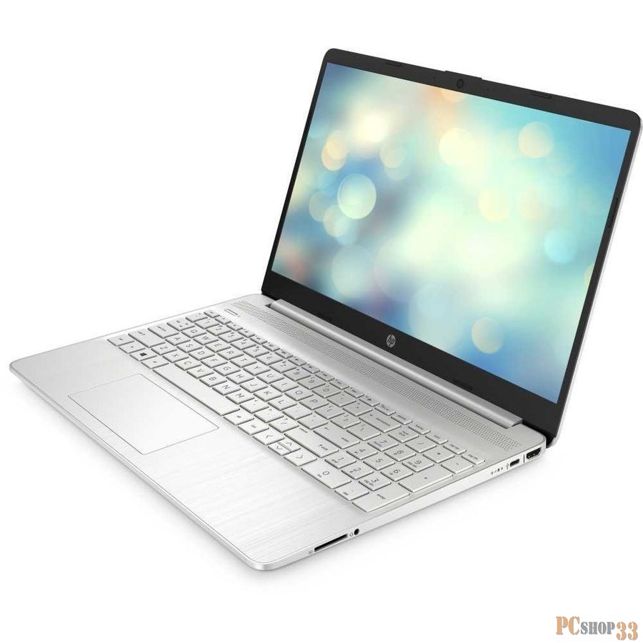 Ноутбук HP15 15s-eq2022ur 15.6 FHD, AMD R5-5500U, 8Gb, 512Gb SSD, no ODD, FreeDOS, серебристый