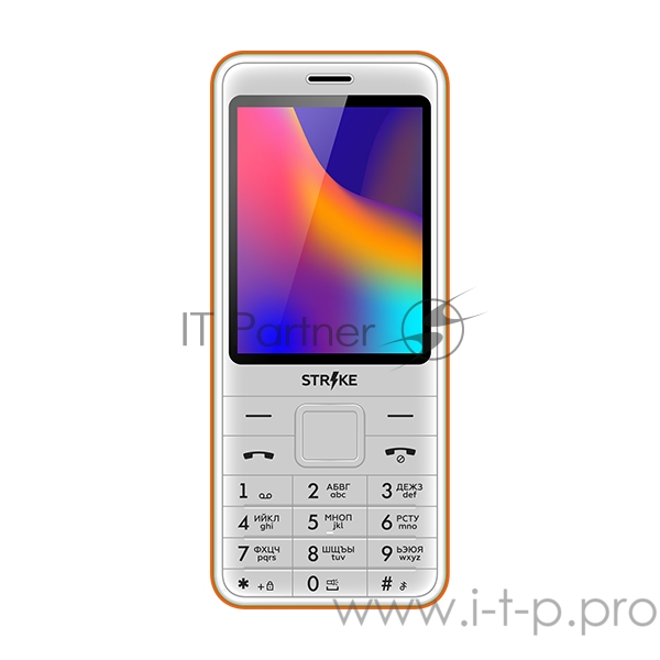 Мобильный телефон Strike A30 Blue. SC6531E, 1, 208MHZ, ThreadX, 32 Mb, 32 Mb, 2G GSM 850/900/1800/1900, Bluetooth V2.1+EDR Экран: 2.8 , 240*320, TFT Основная камера: 0.08 MP, инт. отсутствует, FF, 1, Пластик, F=6.5 Фронтальная камера: , Кол-во СИМ: 2