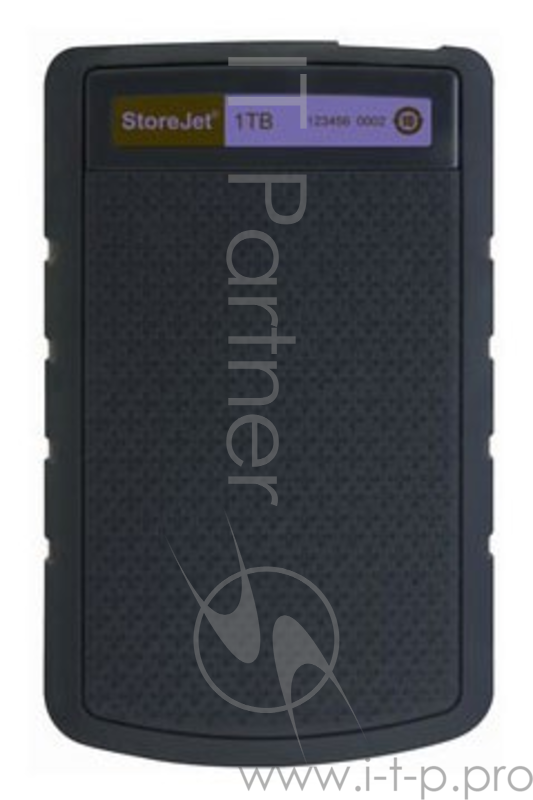 Внешний жесткий диск 1000ГБ 2.5 Transcend StoreJet 25H3 TS1TSJ25H3P, серо-фиолетовый (USB3.0)