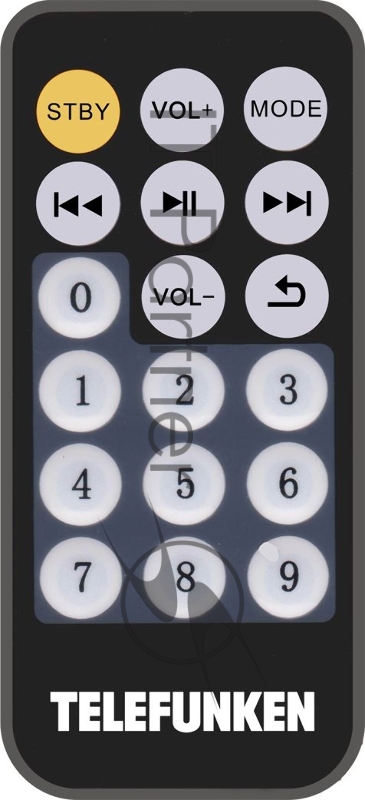 Музыкальные центры TELEFUNKEN TF-PS2206(черный)