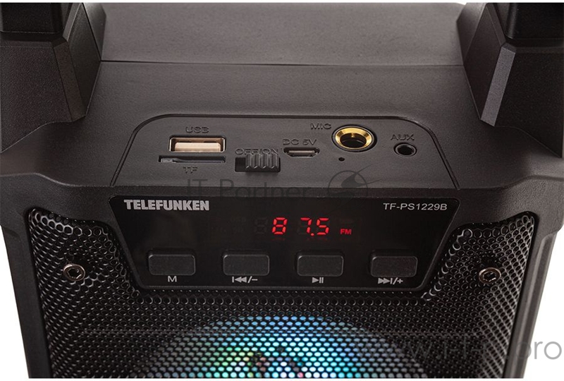 Портативные аудиосистемы TELEFUNKEN TF-PS1229B(черный)