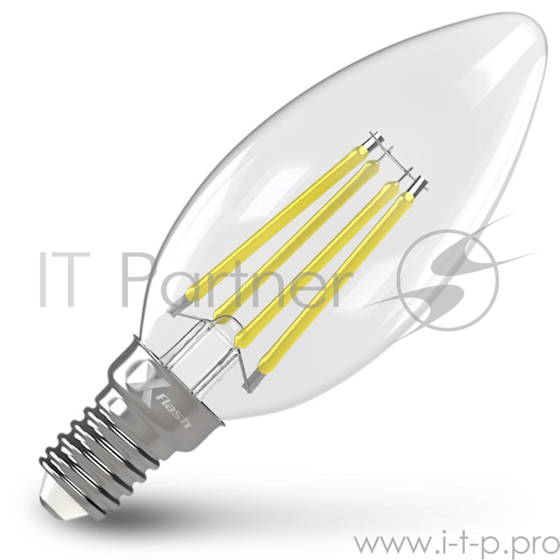 Лампа X-FLASH XF-E14-FL-C35-4W-2700K-230V 4Вт