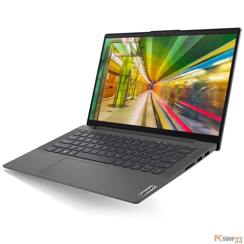 Ноутбук Lenovo IP 5 14ALC05 14.0 FHD, AMD Ryzen 3 5300U, 8Gb, SSD 512Gb, noDVD, no OS, grey (82LM0031RK)