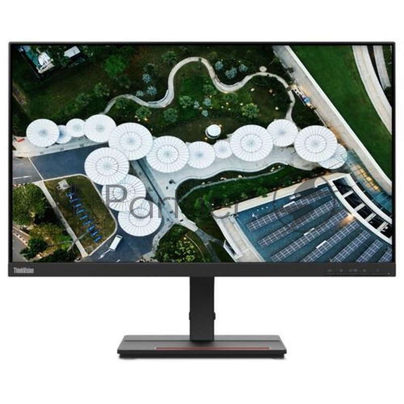 МОНИТОР 23.8 Lenovo ThinkVision S24e-20 Black (VA, 1920x1080, 4 ms, 178°/178°, 250 cd/m, 3M:1, VGA+HDMI) (62AEKAT2EU)