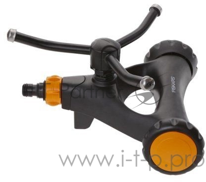 Дождеватель Fiskars 1023657 круговой черный оранжевый