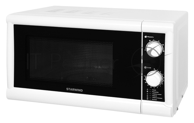 Микроволновая Печь Starwind SMW3520 20л. 700Вт белый/черный