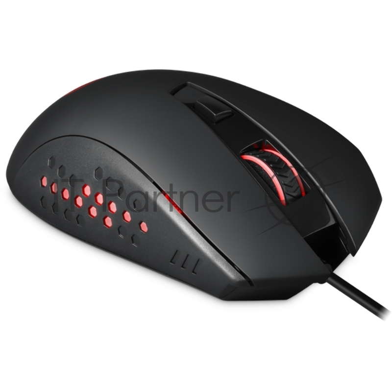 Мышь проводная игровая DEFENDER Gainer оптика,6кнопок,1000-3200dpi 75170