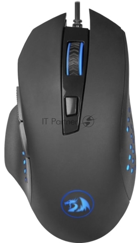 Мышь проводная игровая DEFENDER Gainer оптика,6кнопок,1000-3200dpi 75170