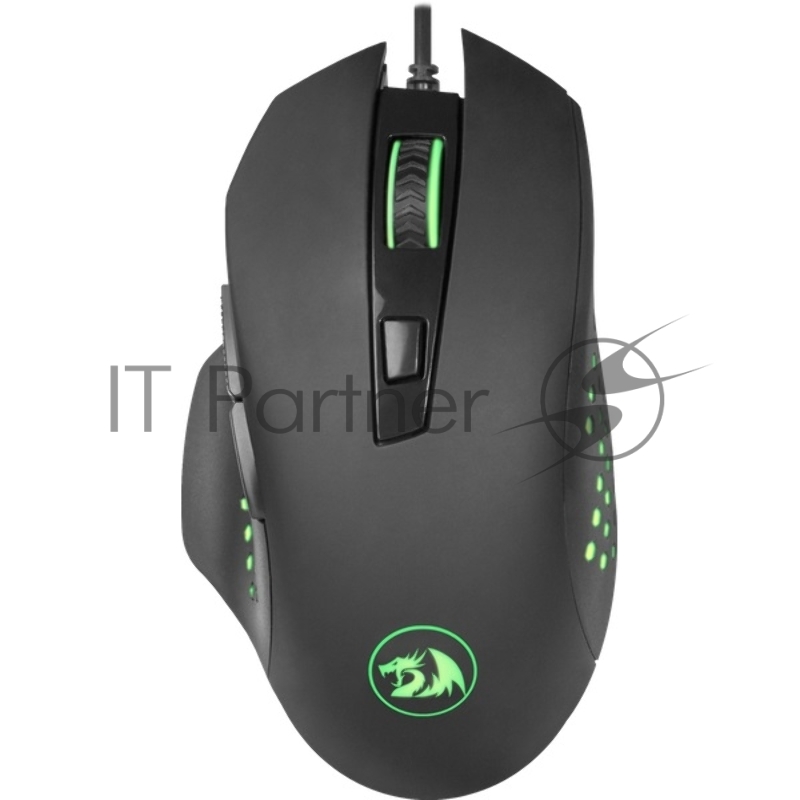 Мышь проводная игровая DEFENDER Gainer оптика,6кнопок,1000-3200dpi 75170