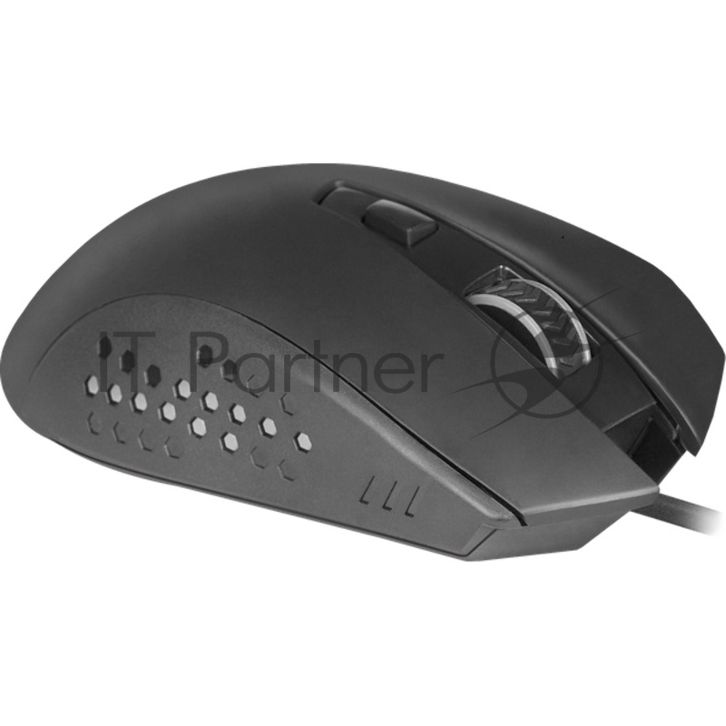 Мышь проводная игровая DEFENDER Gainer оптика,6кнопок,1000-3200dpi 75170
