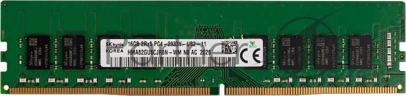Память DDR4 16Gb 2933MHz Hynix HMA82GU6CJR8N-WMN0 OEM PC4-23400 CL21 DIMM 288-pin 1.2В original dual rank