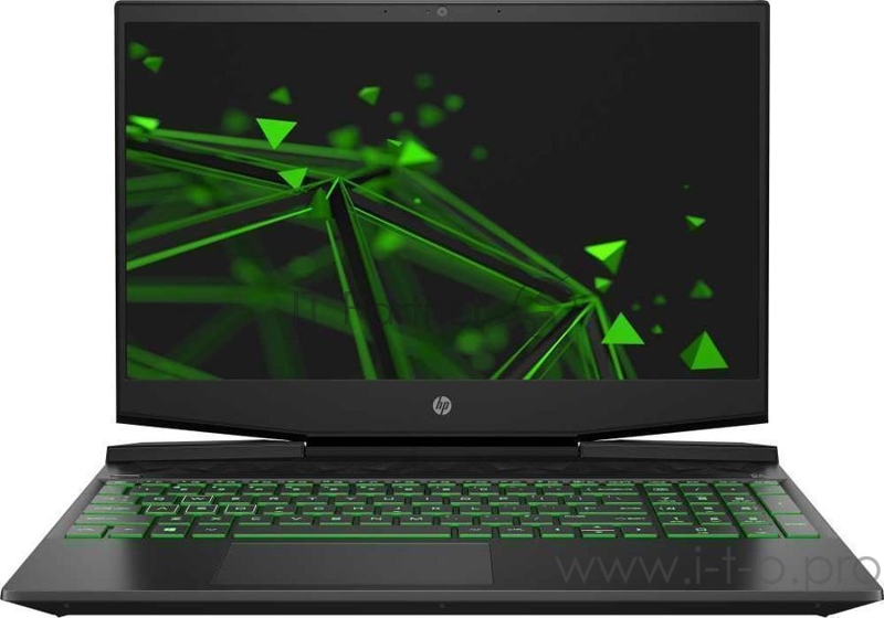 Ноутбук HP Pavilion Gaming 15-dk1067ur Core i5 10300H/8Gb/SSD256Gb/NVIDIA GeForce GTX 1650 4Gb/15.6/IPS/FHD (1920x1080)/Free DOS 3.0/black/WiFi/BT/C
