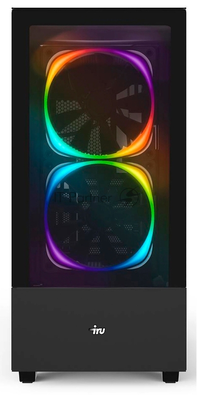 ПК IRU Game 717 MT i7 10700F (2.9)/16Gb/1Tb 7.2k/SSD500Gb/RTX3070 8Gb/Windows 10 Home Single Language 64/GbitEth/700W/черный