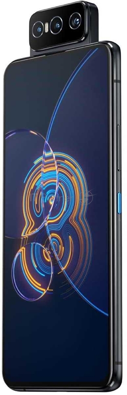 Смартфон Asus ZS672KS Zenfone 8 Flip 256Gb 8Gb черный моноблок 3G 4G 2Sim 6.67 1080x2400 Android 11 64Mpix 802.11 a/b/g/n/ac/ax NFC GPS GSM900/1800