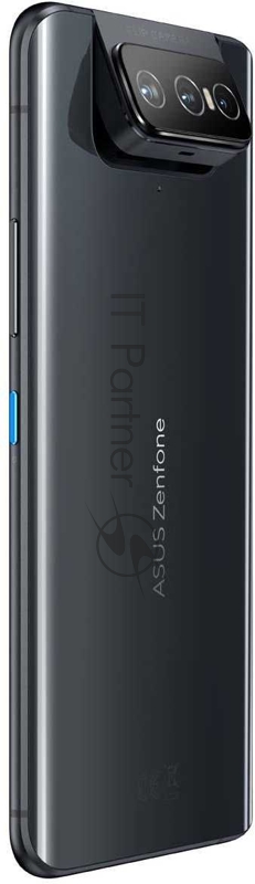Смартфон Asus ZS672KS Zenfone 8 Flip 256Gb 8Gb черный моноблок 3G 4G 2Sim 6.67 1080x2400 Android 11 64Mpix 802.11 a/b/g/n/ac/ax NFC GPS GSM900/1800