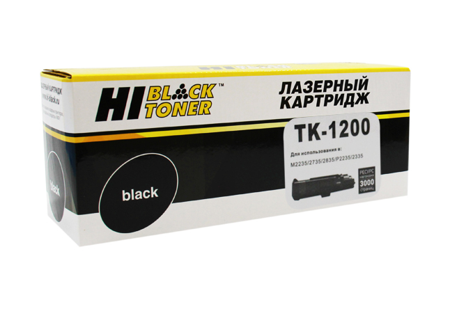 Тонер-картридж Hi-Black (HB-TK-1200) для Kyocera-Mita M2235/2735/2835/P2235/2335, 3K