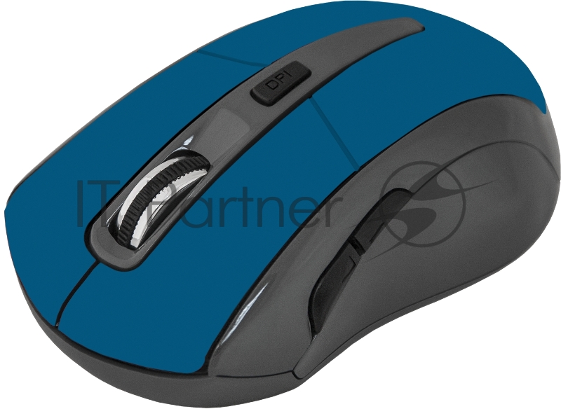 Мышь беспроводная Accura MM-965 синий,6кнопок,800-1600dpi