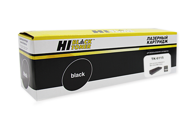 Тонер-картридж Hi-Black (HB-TK-6115) для Kyocera-Mita Ecosys M4125idn/M4132idn, 15K