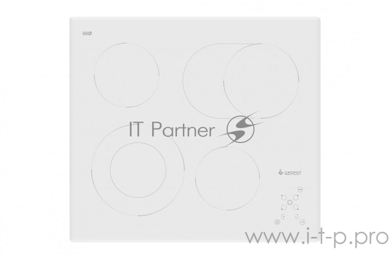 Варочная поверхность Gefest ЭС В СН 4231 K12 белый
