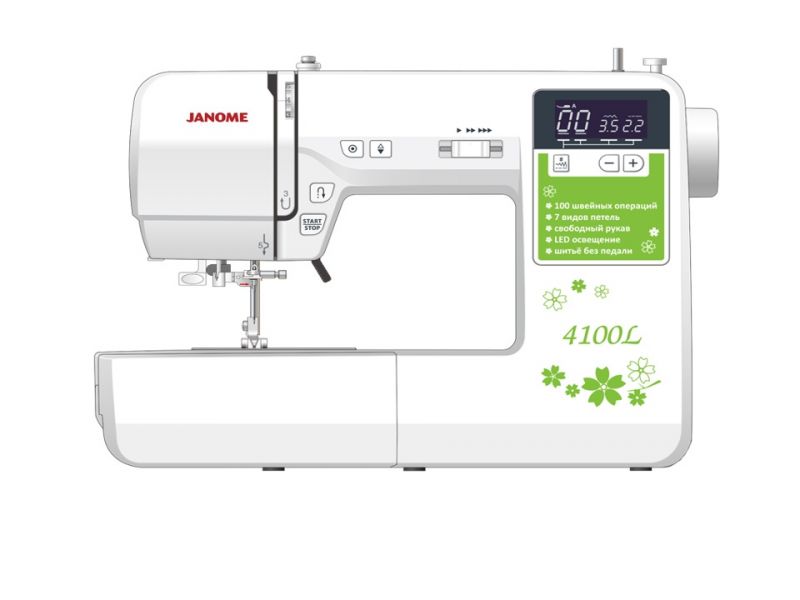 Швейная машина Janome 4100L белый