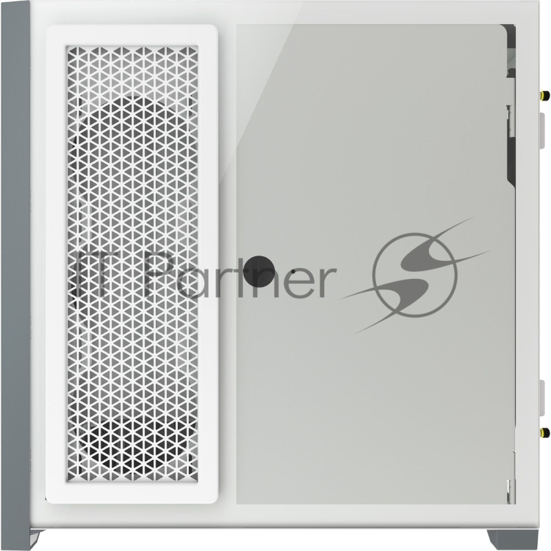 iCUE 5000X RGB CC-9011213-WW Tempered Glass Mid-Tower Smart Case, White