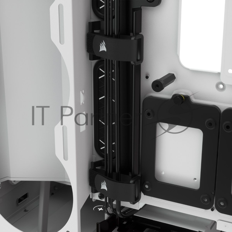 iCUE 5000X RGB CC-9011213-WW Tempered Glass Mid-Tower Smart Case, White