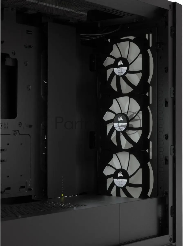 iCUE 5000X RGB CC-9011212-WW Tempered Glass Mid-Tower Smart Case, Black