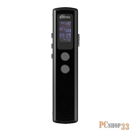Диктофон RITMIX RR-120 4GB black