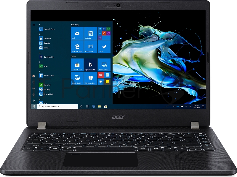 Ноутбук Acer TravelMate P2 TMP214-52-35QR 14(1920x1080 (матовый))/Intel Core i3 10110U(2.1Ghz)/8192Mb/256SSDGb 3y/1.6kg/Black/W10Pro
