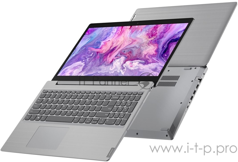 Ноутбук 15.6 IPS FHD Lenovo IdeaPad 3 grey (Pen 6405U/4Gb/256Gb SSD/noDVD/VGA int/W10) (81Y300T5RU)