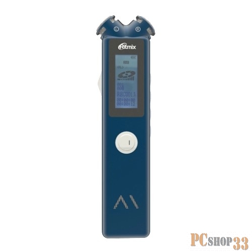 Диктофон RITMIX RR-145 4Gb blue