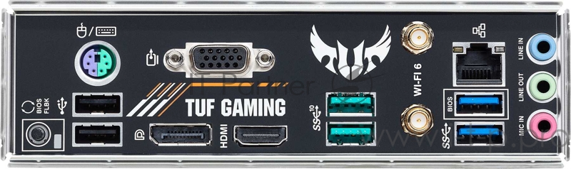 Материнская плата ASUS TUF GAMING B550M-E WIFI, Socket AM4, B550, 4*DDR4, HDMI+DP+D-Sub, CrossFireX, SATA3 + RAID, Audio, 2,5Gb LAN, USB 3.2*6, USB 2.0*4, COM*1 header (w/o cable) ATX 90MB17T0-M0EAY0