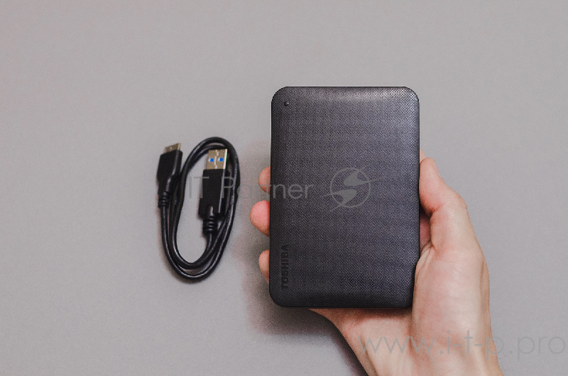 Внешний жесткий диск 1000ГБ 2.5 Toshiba Canvio Ready HDTP210EK3AA, черный (USB3.0)