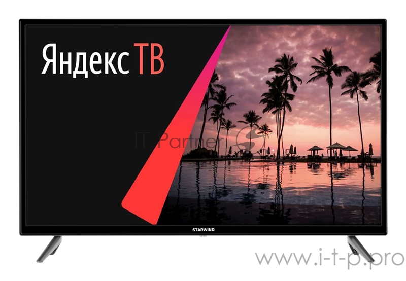 Телевизор LED Starwind 32 SW-LED32SB300 Яндекс.ТВ черный/HD READY/60Hz/DVB-T/DVB-T2/DVB-C/ TV (RUS)