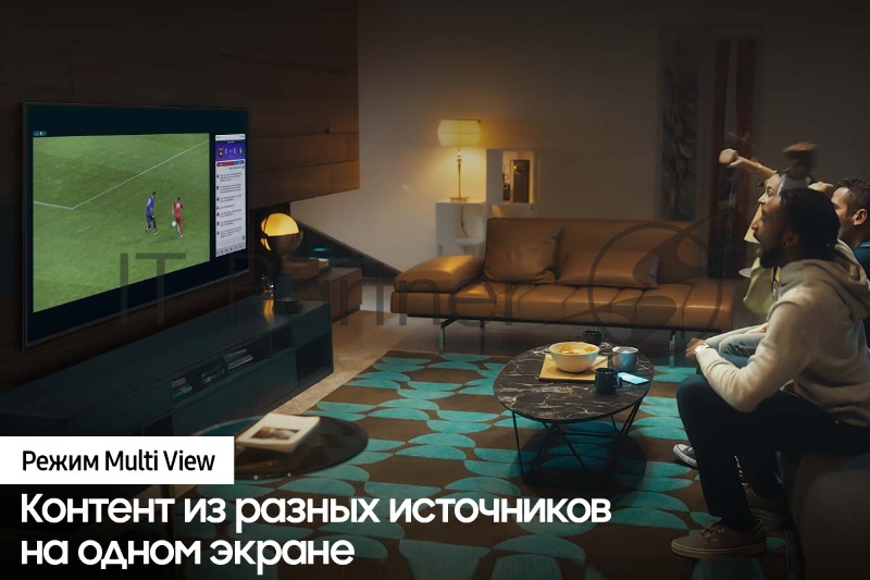 Телевизор ЖК 43 Samsung Телевизор ЖК 43 Samsung/ 43”, Ultra HD, Smart TV, Wi-Fi, Voice, PQI 2800, DVB-T2/C/S2, Bluetooth, CI+(1.4), 20W, OTS Lite, FreeSync, 3HDMI, 2USB, BLACK
