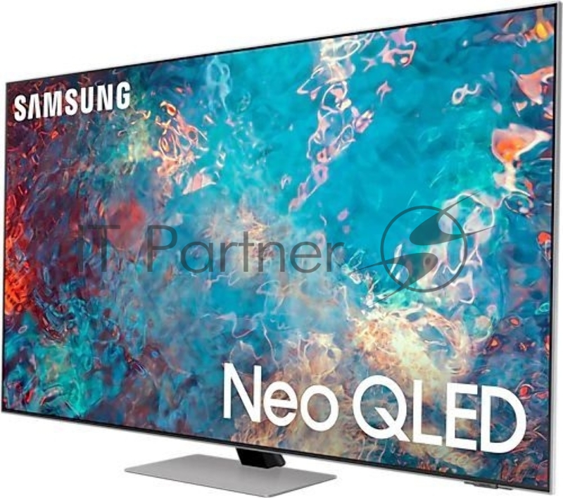 Телевизор ЖК 65 Samsung Телевизор ЖК 65 Samsung/ 65”, Neo QLED 4K, Smart TV,Wi-Fi, Voice, PQI 4300, HDR 24х, HDR10+, DVB-T2/C/S2, 2.2.2 CH, 60W, OTS, FreeSync Premium Pro, 4HDMI, 2USB, ECLIPSE/FROST SILVER