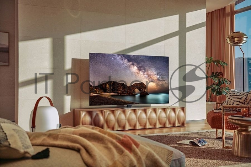 Телевизор ЖК 65 Samsung Телевизор ЖК 65 Samsung/ 65”, Neo QLED 4K, Smart TV,Wi-Fi, Voice, PQI 4300, HDR 24х, HDR10+, DVB-T2/C/S2, 2.2.2 CH, 60W, OTS, FreeSync Premium Pro, 4HDMI, 2USB, ECLIPSE/FROST SILVER