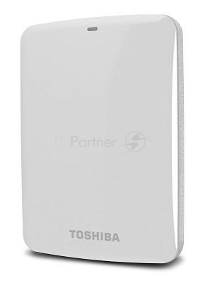 Внешний жесткий диск 1000ГБ 2.5 Toshiba Canvio Ready HDTP210EW3AA, белый (USB3.0)