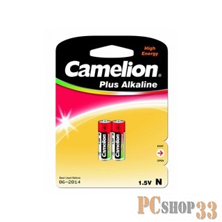 Батарейки Camelion LR 1 Alkaline BL-2 (LR1-BP2, батарейка,1.5В)
