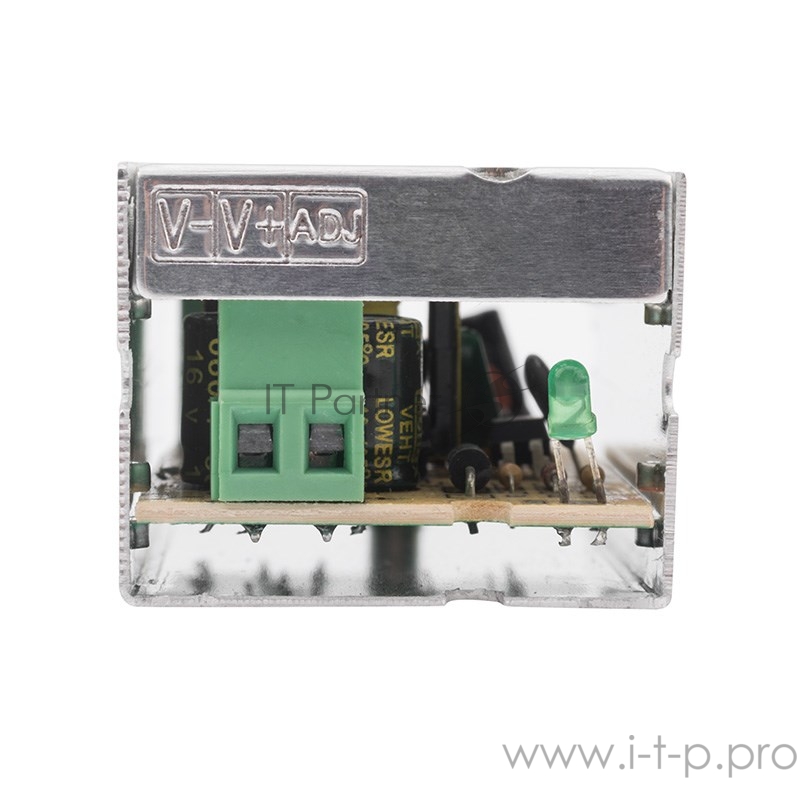 Источник питания 220 V AC/12 V DC 1 A 12 W с разъемами под винт, без влагозащиты (IP23)
